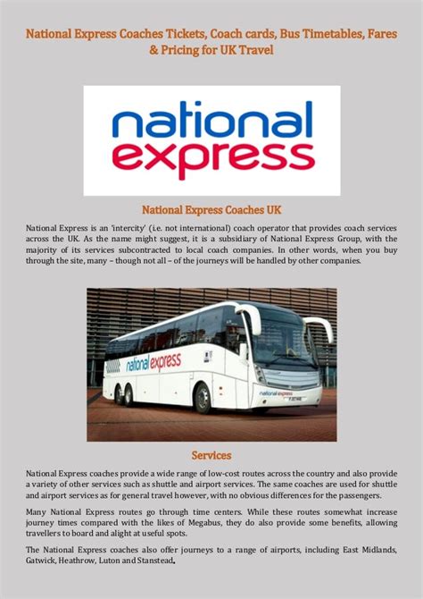 national coach express uk cheap ticket|National Express booking coach ticket.